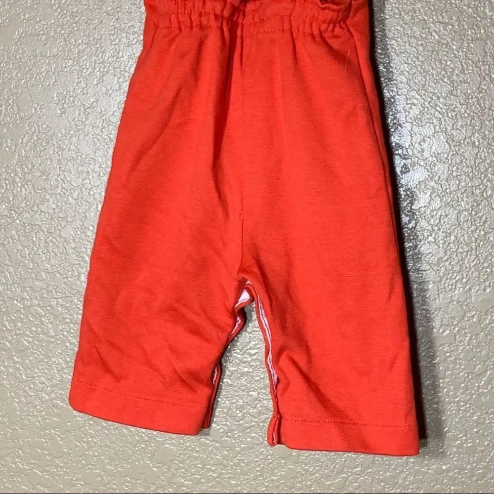 Vintage Carters baby girl red jumpsuit‎